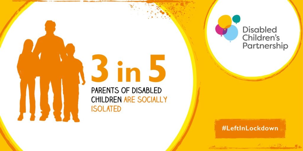 Disabled Children's Partnership: 3 in 5 parents of disabled children are socially isolated