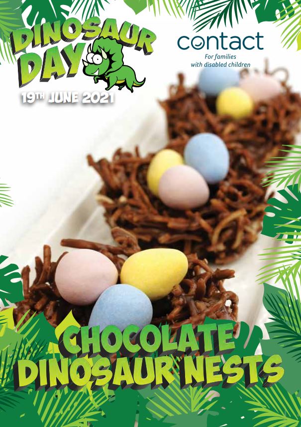Chocolate Dinosaur Nests - with chocolate mini-eggs, 19 June 2021