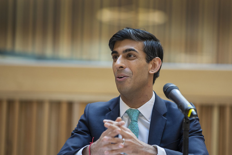 Photo of UK Chancellor Rishi Sunak speaking