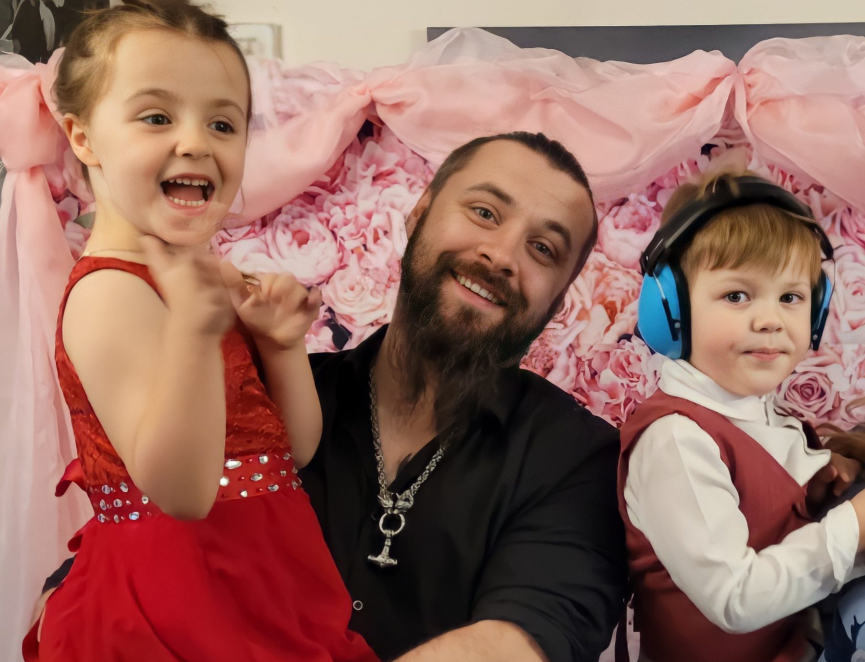 Dan with Allegra and Dante