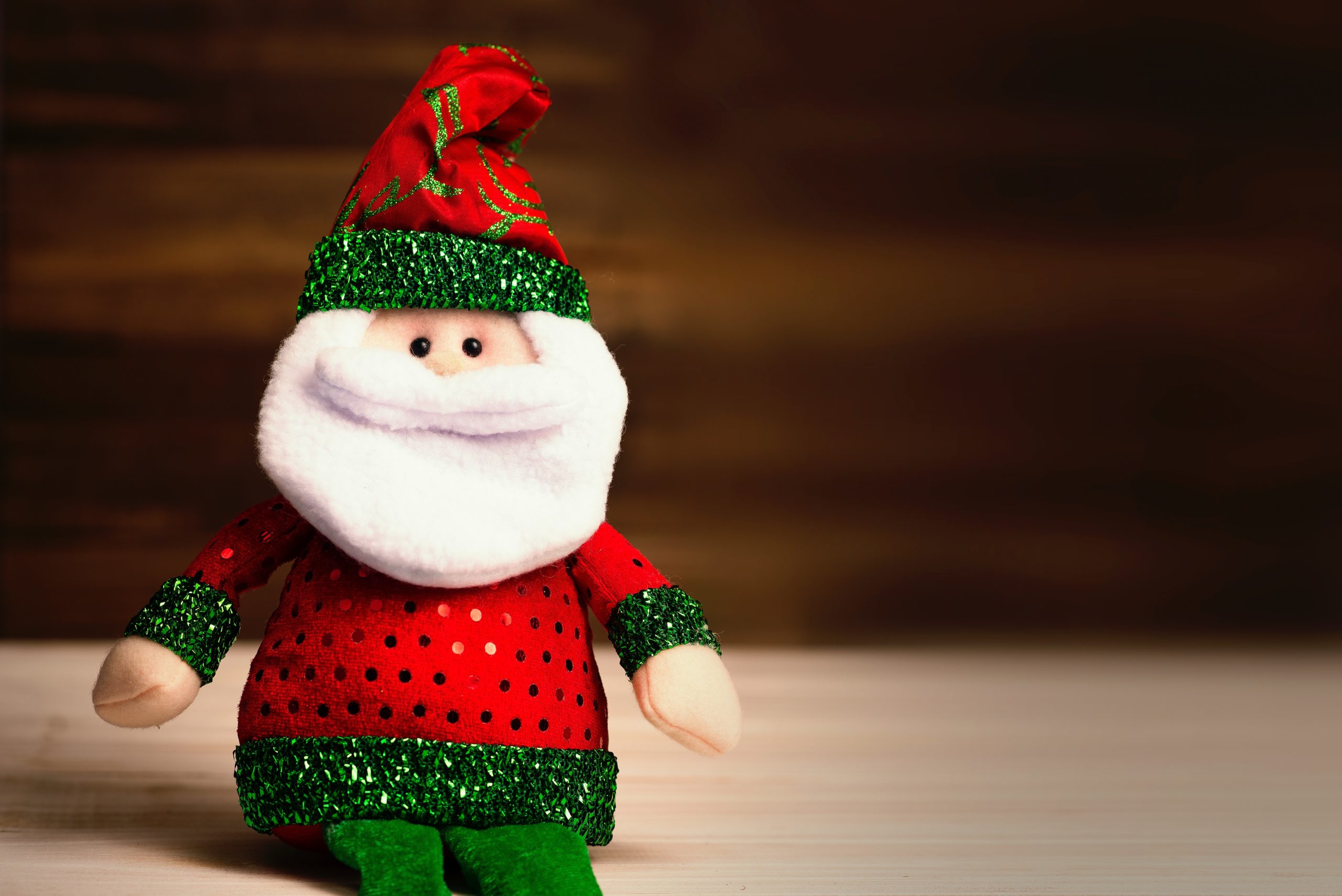 Father Christmas soft toy