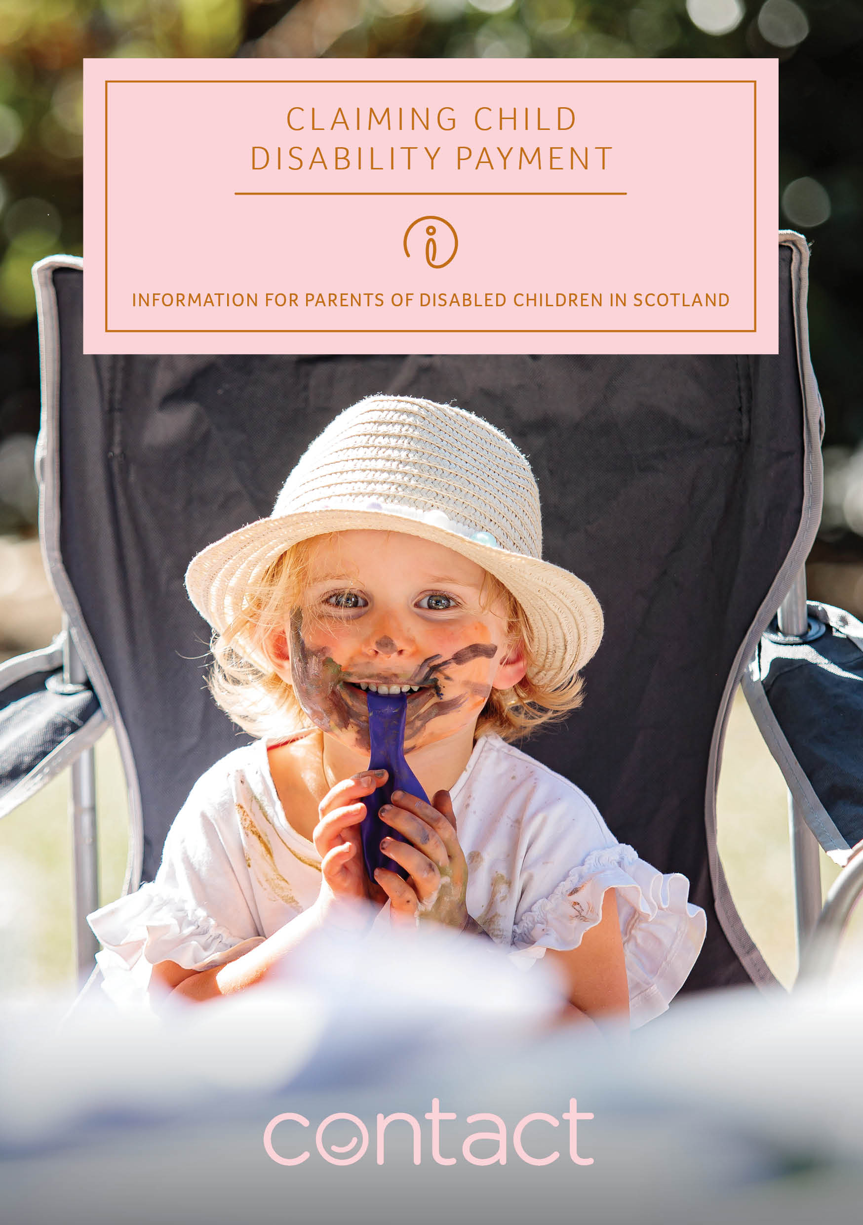 Child Disability Payment guide front cover
