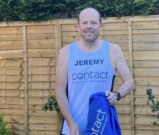 London Marathon 2023 runner Jeremy