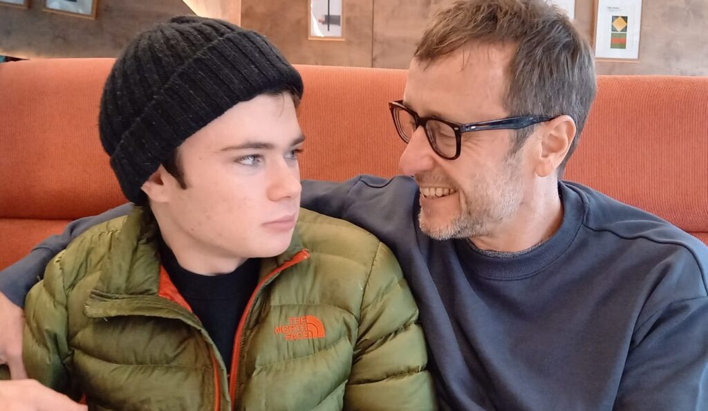 John Roberts and Joseph - Child Trust Fund campaigners