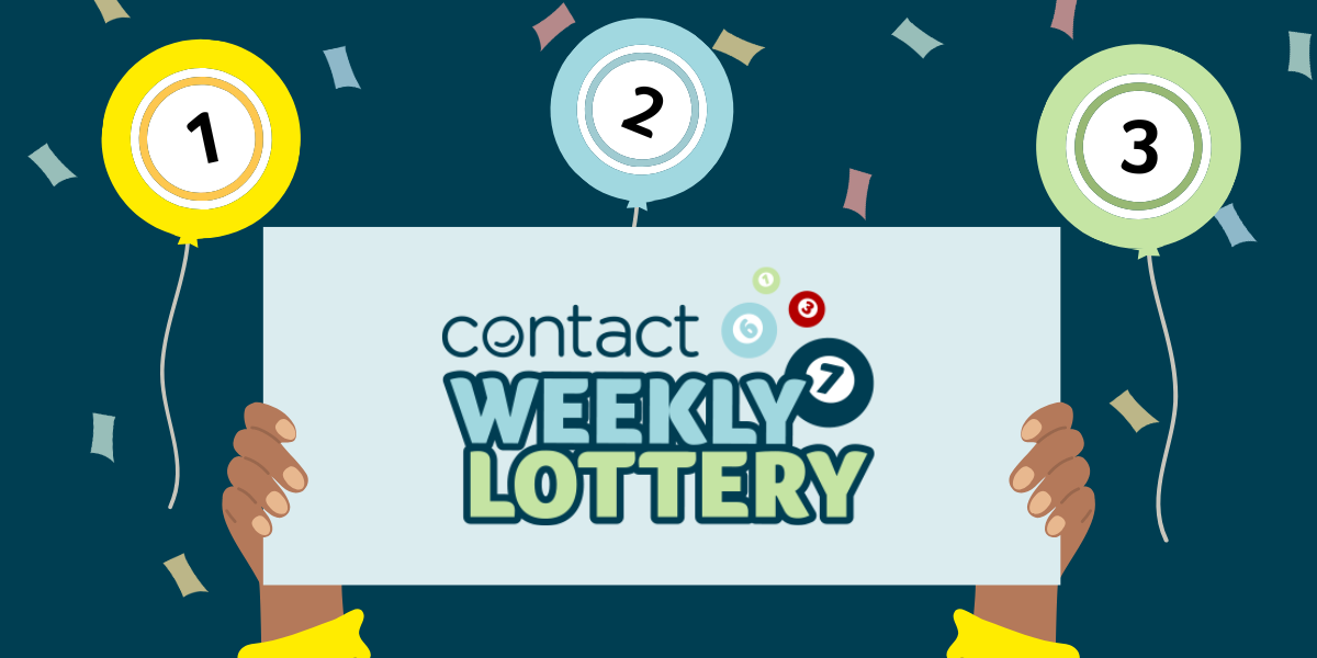 Contact Weekly Lottery banner