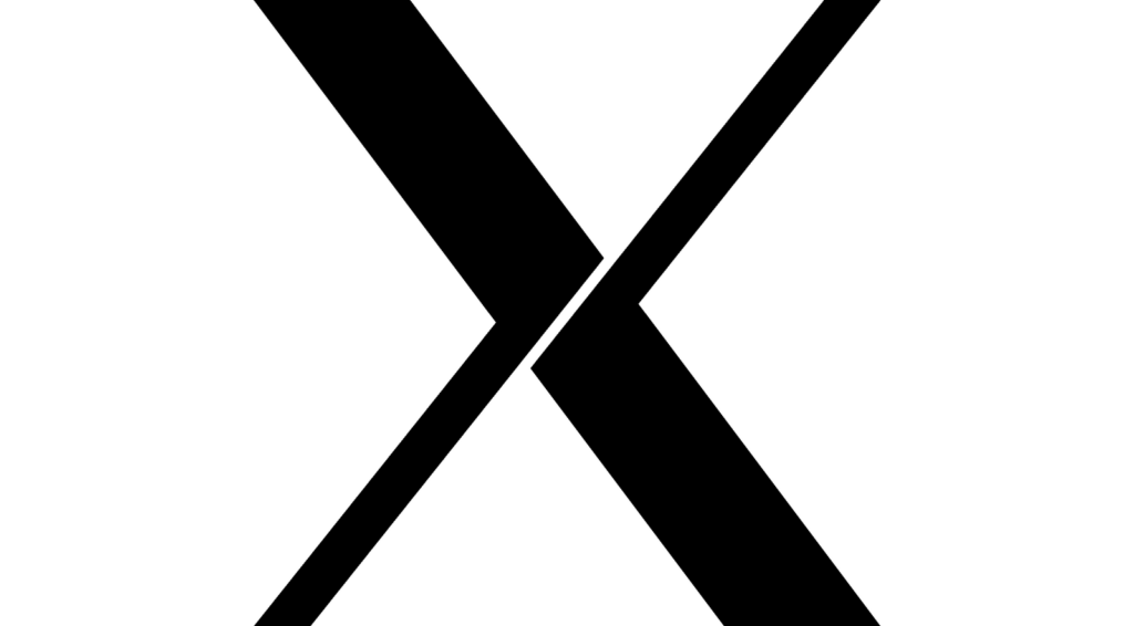 X logo