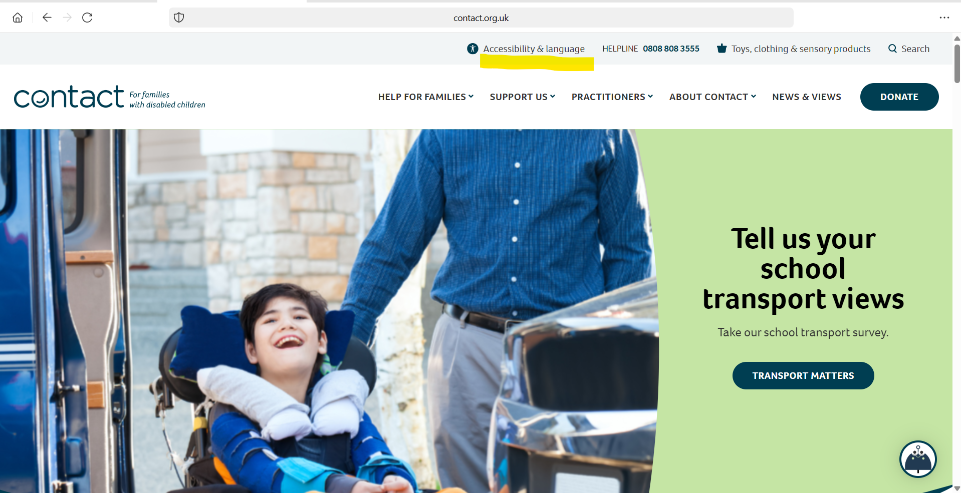 Accessicle Language Accessibility