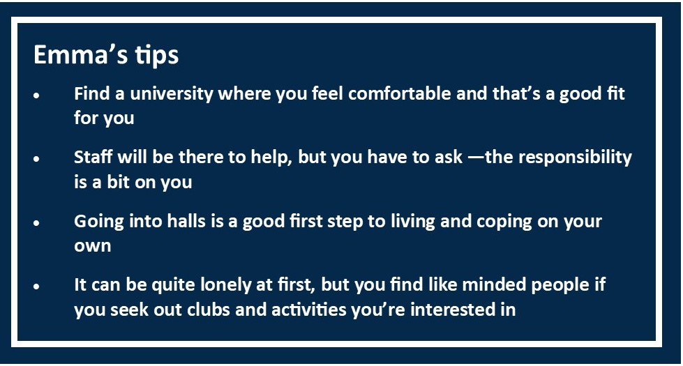 A student's tips for starting University