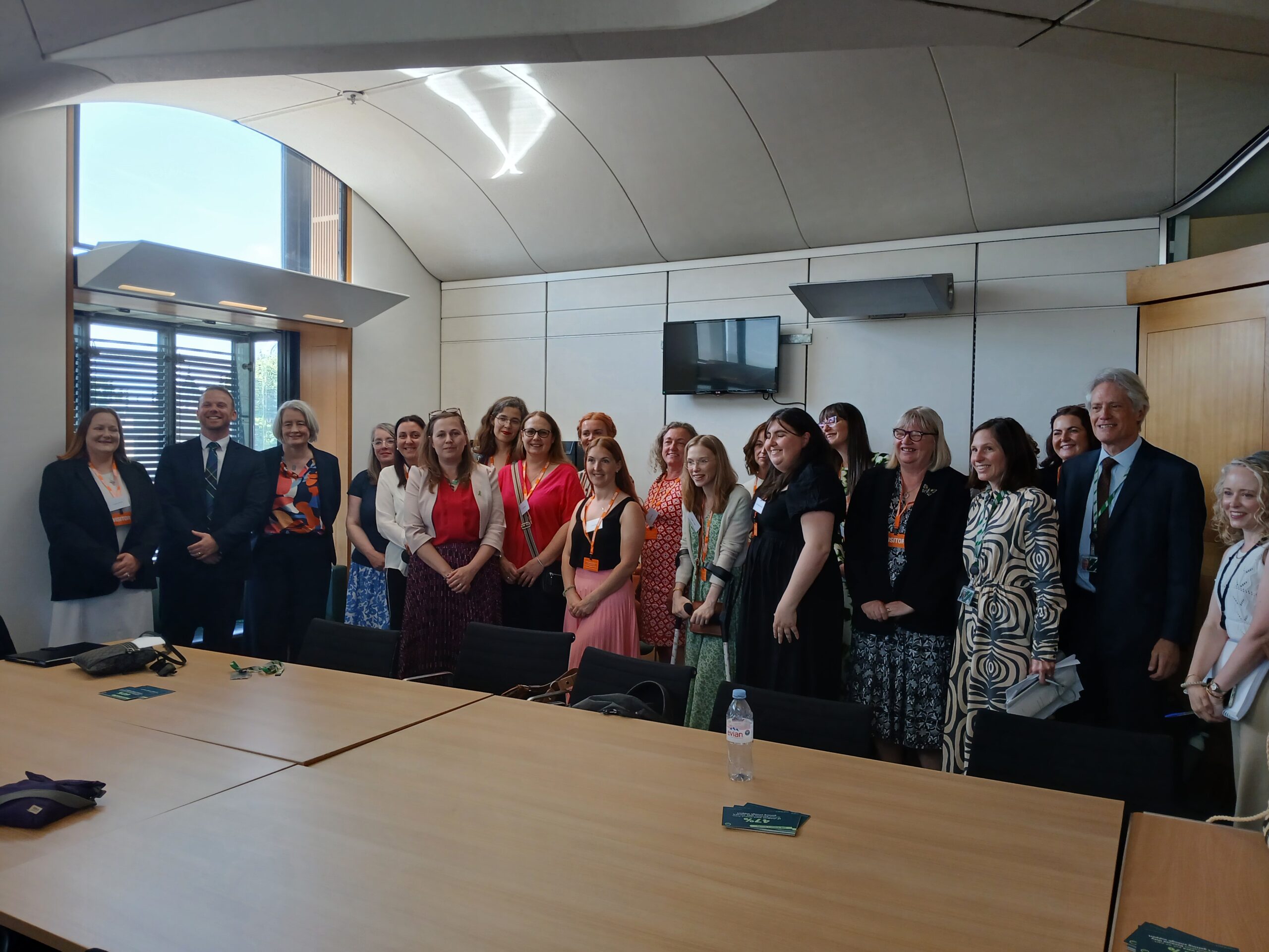 Parents and MPs at roundtable event