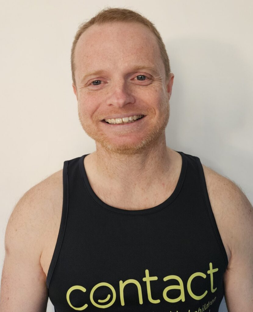 Picture of London Marathon runner Justin