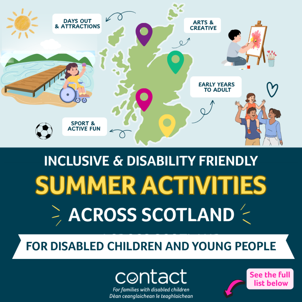 Inclusive activities in Scotland banner